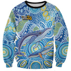 NAIDOC Week 2026 Sweatshirt Dreaming of Whales Aboriginal Dot Art