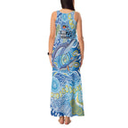 NAIDOC Week 2026 Tank Maxi Dress Dreaming of Whales Aboriginal Dot Art