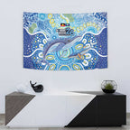 NAIDOC Week 2026 Tapestry Dreaming of Whales Aboriginal Dot Art