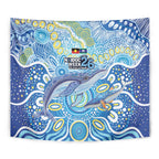 NAIDOC Week 2026 Tapestry Dreaming of Whales Aboriginal Dot Art