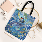 NAIDOC Week 2026 Tote Bag Dreaming of Whales Aboriginal Dot Art