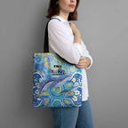 NAIDOC Week 2026 Tote Bag Dreaming of Whales Aboriginal Dot Art