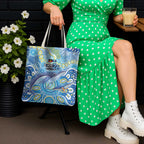 NAIDOC Week 2026 Tote Bag Dreaming of Whales Aboriginal Dot Art