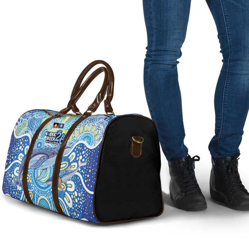 NAIDOC Week 2026 Travel Bag Dreaming of Whales Aboriginal Dot Art