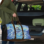 NAIDOC Week 2026 Travel Bag Dreaming of Whales Aboriginal Dot Art