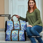 NAIDOC Week 2026 Travel Bag Dreaming of Whales Aboriginal Dot Art
