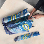 NAIDOC Week 2026 Umbrella Dreaming of Whales Aboriginal Dot Art