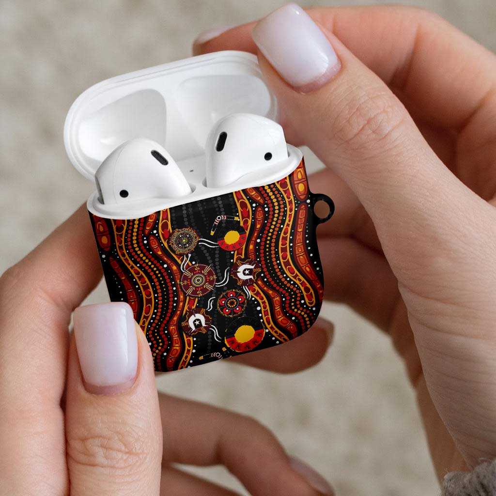 NAIDOC Week 2026 AirPods Case Together We Rise Together We Stay Deadly