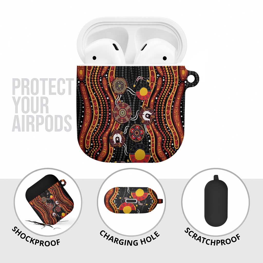 NAIDOC Week 2026 AirPods Case Together We Rise Together We Stay Deadly