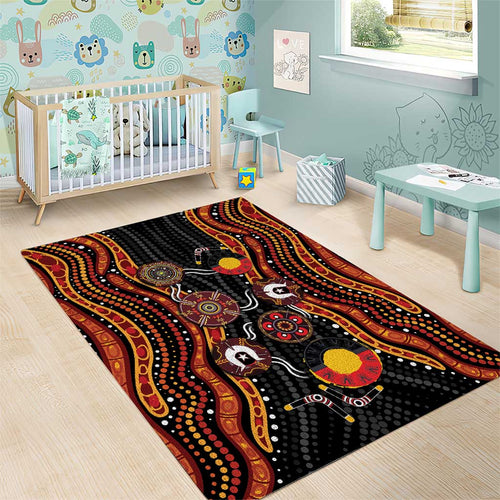NAIDOC Week 2026 Area Rug Together We Rise Together We Stay Deadly