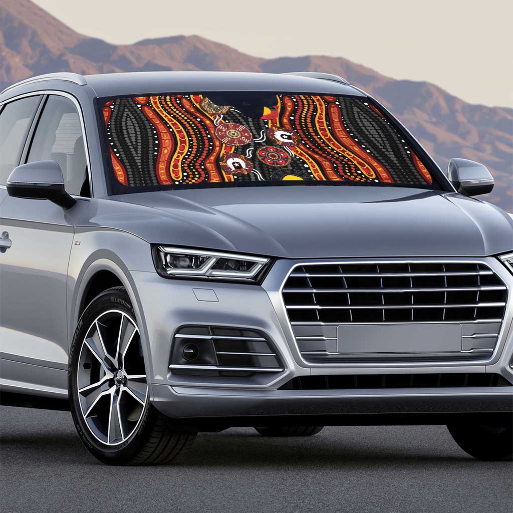 NAIDOC Week 2026 Auto Sun Shade Together We Rise Together We Stay Deadly