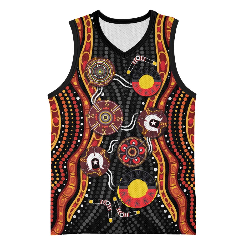 NAIDOC Week 2026 Basketball Jersey Together We Rise Together We Stay Deadly