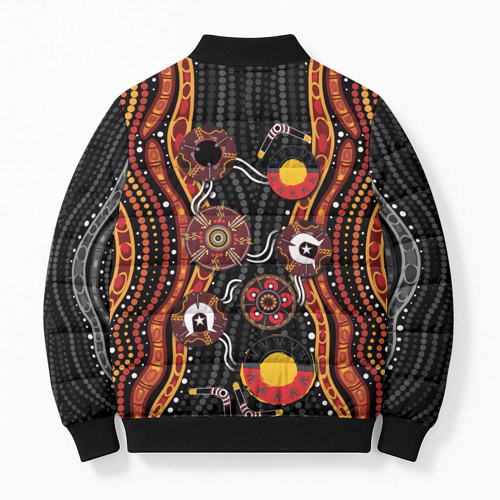 NAIDOC Week 2026 Bomber Puffer Jacket Together We Rise Together We Stay Deadly