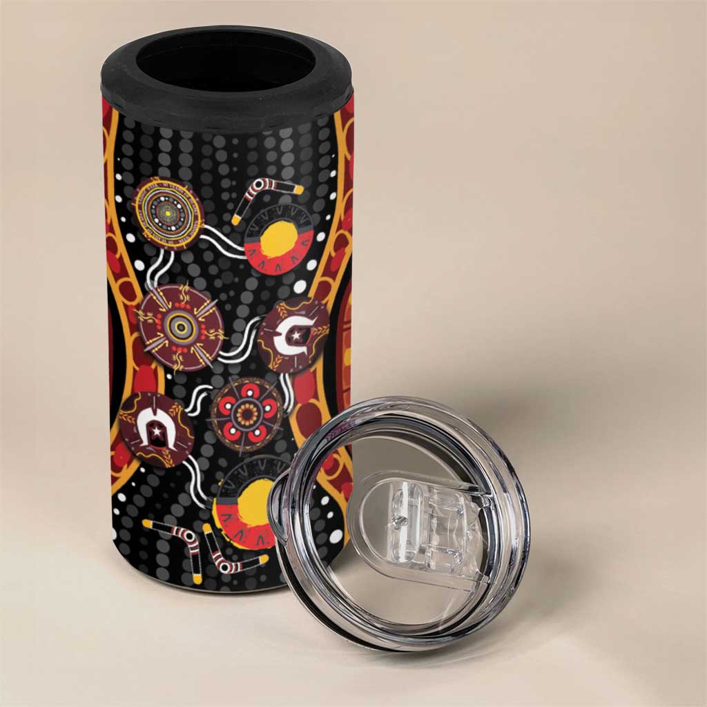 NAIDOC Week 2026 4 in 1 Can Cooler Tumbler Together We Rise Together We Stay Deadly
