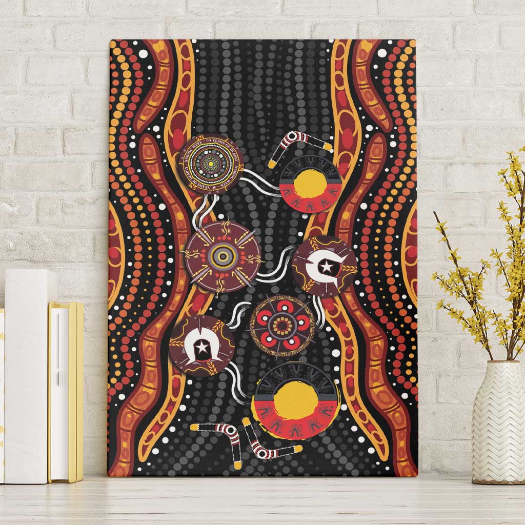 NAIDOC Week 2026 Canvas Wall Art Together We Rise Together We Stay Deadly