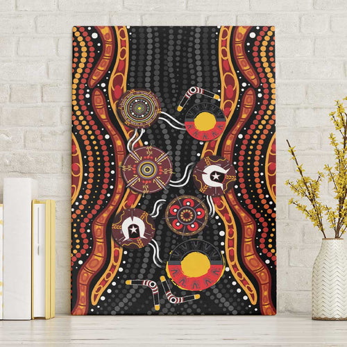 NAIDOC Week 2026 Canvas Wall Art Together We Rise Together We Stay Deadly