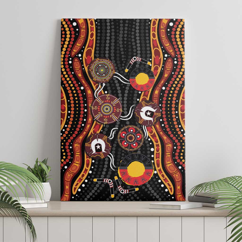NAIDOC Week 2026 Canvas Wall Art Together We Rise Together We Stay Deadly