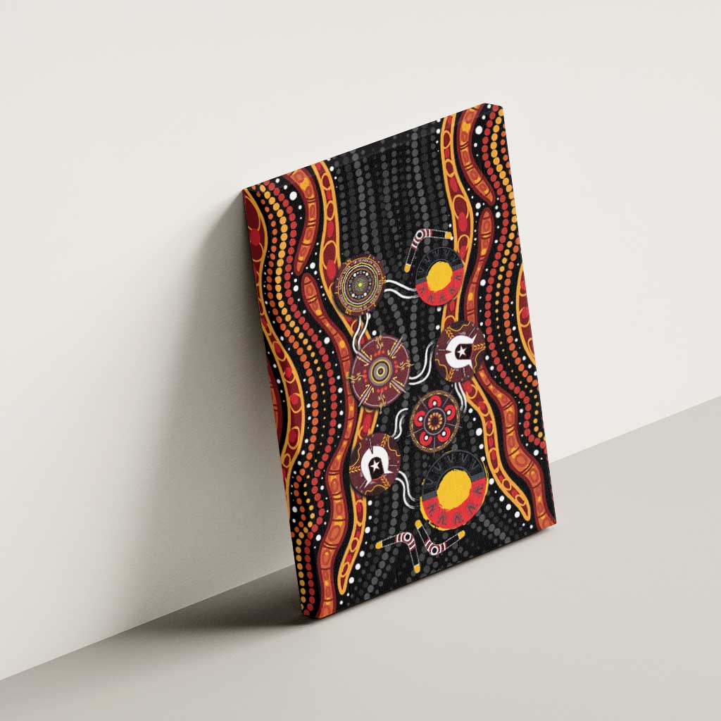 NAIDOC Week 2026 Canvas Wall Art Together We Rise Together We Stay Deadly