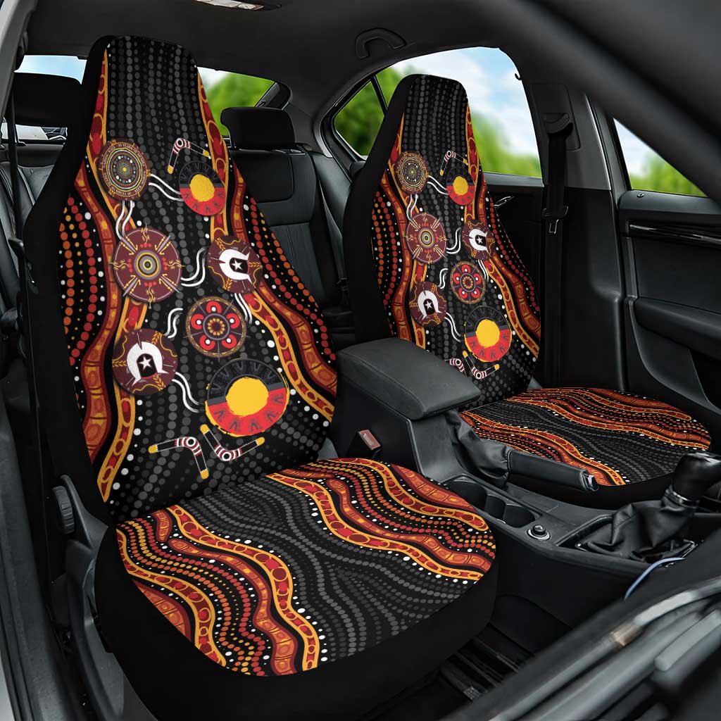 NAIDOC Week 2026 Car Seat Cover Together We Rise Together We Stay Deadly