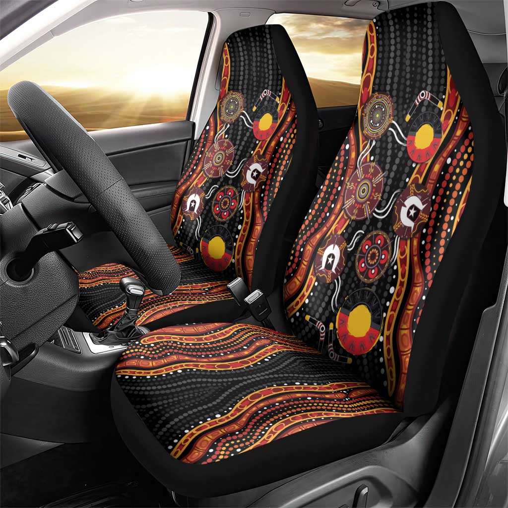 NAIDOC Week 2026 Car Seat Cover Together We Rise Together We Stay Deadly