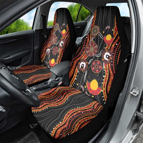 NAIDOC Week 2026 Car Seat Cover Together We Rise Together We Stay Deadly