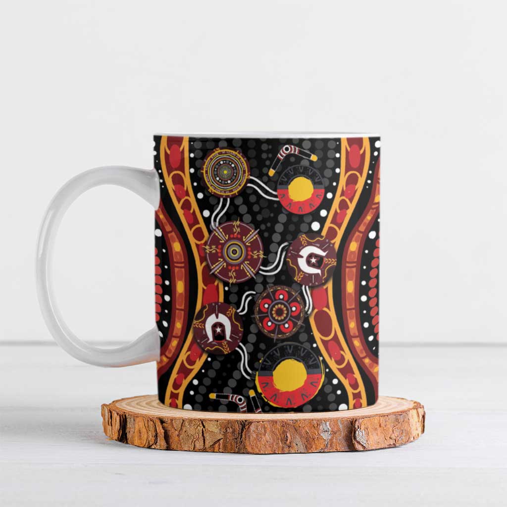NAIDOC Week 2026 Ceramic Mug Together We Rise Together We Stay Deadly