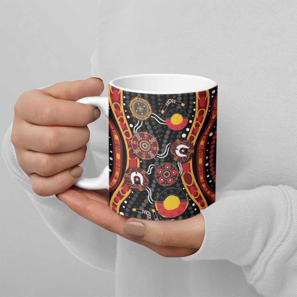 NAIDOC Week 2026 Ceramic Mug Together We Rise Together We Stay Deadly