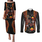 NAIDOC Week 2026 Couples Matching Puletasi and Long Sleeve Button Shirt Together We Rise Together We Stay Deadly