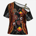 NAIDOC Week 2026 Cross Shoulder Shirt Together We Rise Together We Stay Deadly