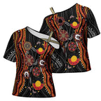 NAIDOC Week 2026 Cross Shoulder Shirt Together We Rise Together We Stay Deadly