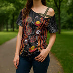NAIDOC Week 2026 Cross Shoulder Shirt Together We Rise Together We Stay Deadly