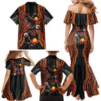 NAIDOC Week 2026 Family Matching Mermaid Dress and Hawaiian Shirt Together We Rise Together We Stay Deadly