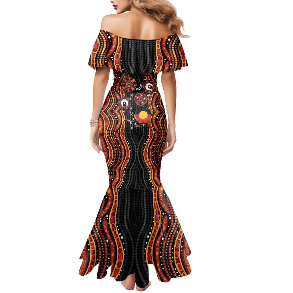 NAIDOC Week 2026 Family Matching Mermaid Dress and Hawaiian Shirt Together We Rise Together We Stay Deadly