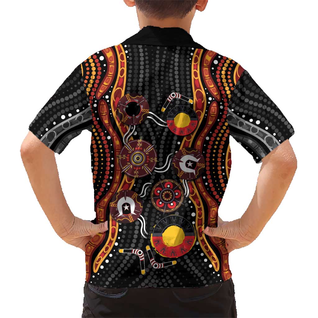 NAIDOC Week 2026 Family Matching Off Shoulder Maxi Dress and Hawaiian Shirt Together We Rise Together We Stay Deadly