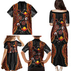 NAIDOC Week 2026 Family Matching Puletasi and Hawaiian Shirt Together We Rise Together We Stay Deadly