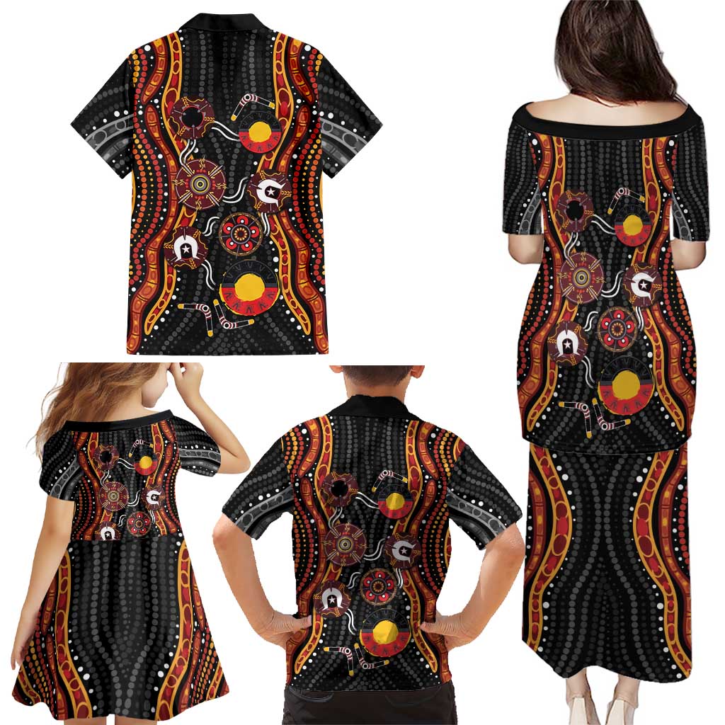 NAIDOC Week 2026 Family Matching Puletasi and Hawaiian Shirt Together We Rise Together We Stay Deadly