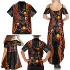 NAIDOC Week 2026 Family Matching Summer Maxi Dress and Hawaiian Shirt Together We Rise Together We Stay Deadly