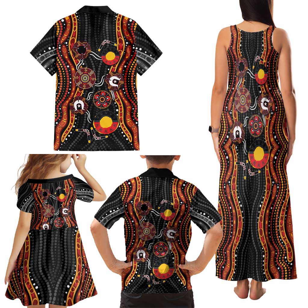 NAIDOC Week 2026 Family Matching Tank Maxi Dress and Hawaiian Shirt Together We Rise Together We Stay Deadly