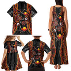 NAIDOC Week 2026 Family Matching Tank Maxi Dress and Hawaiian Shirt Together We Rise Together We Stay Deadly