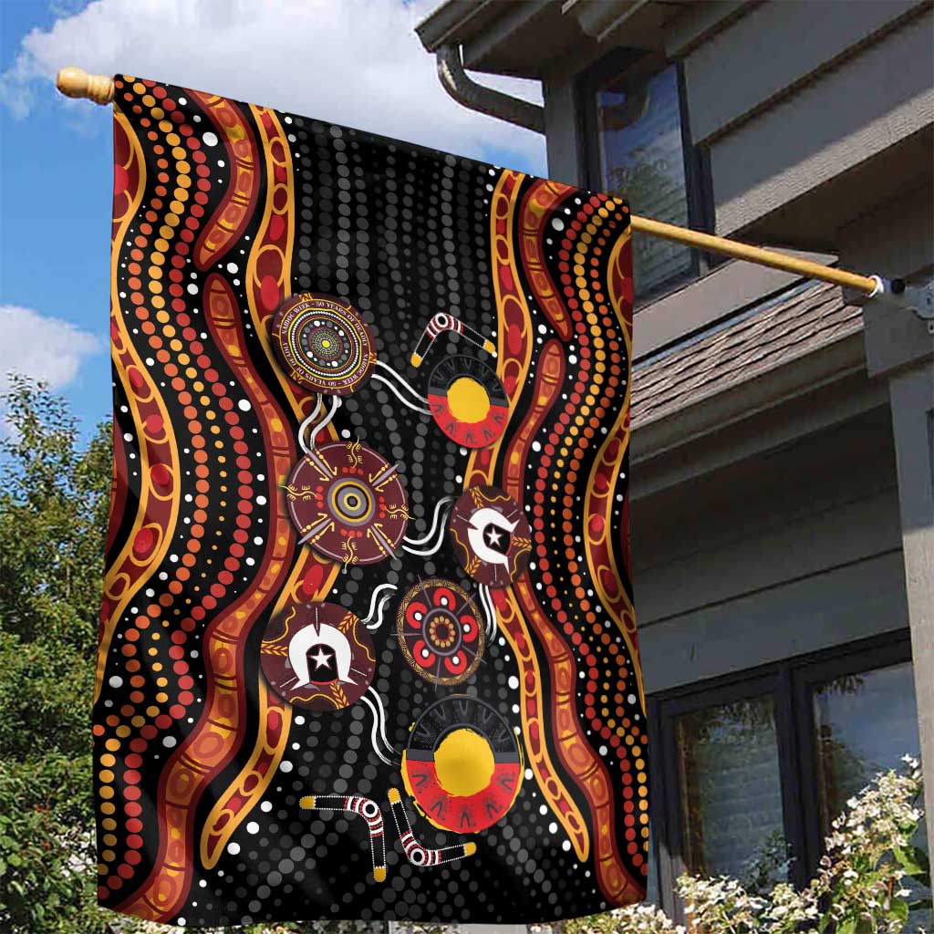 NAIDOC Week 2026 Garden Flag Together We Rise Together We Stay Deadly