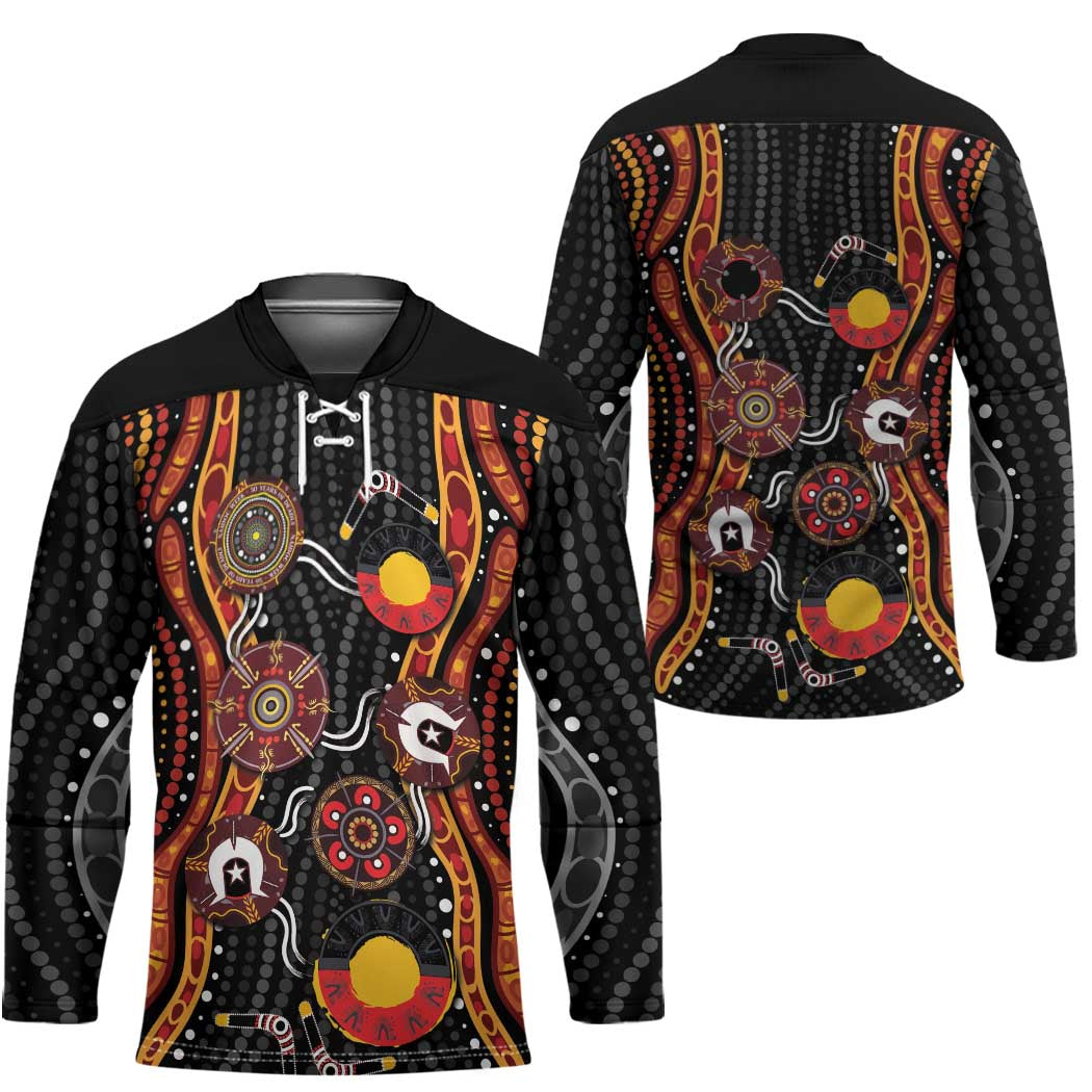 NAIDOC Week 2026 Hockey Jersey Together We Rise Together We Stay Deadly