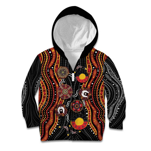 NAIDOC Week 2026 Kid Hoodie Together We Rise Together We Stay Deadly
