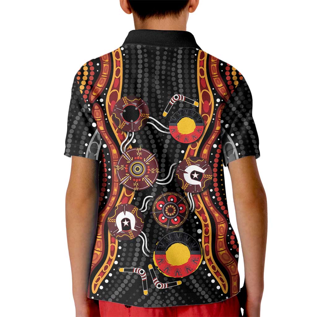 NAIDOC Week 2026 Kid Polo Shirt Together We Rise Together We Stay Deadly
