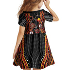 NAIDOC Week 2026 Kid Short Sleeve Dress Together We Rise Together We Stay Deadly