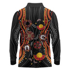 NAIDOC Week 2026 Long Sleeve Polo Shirt Together We Rise Together We Stay Deadly