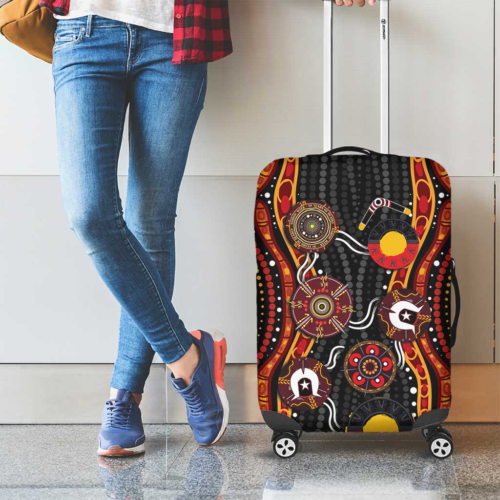 NAIDOC Week 2026 Luggage Cover Together We Rise Together We Stay Deadly