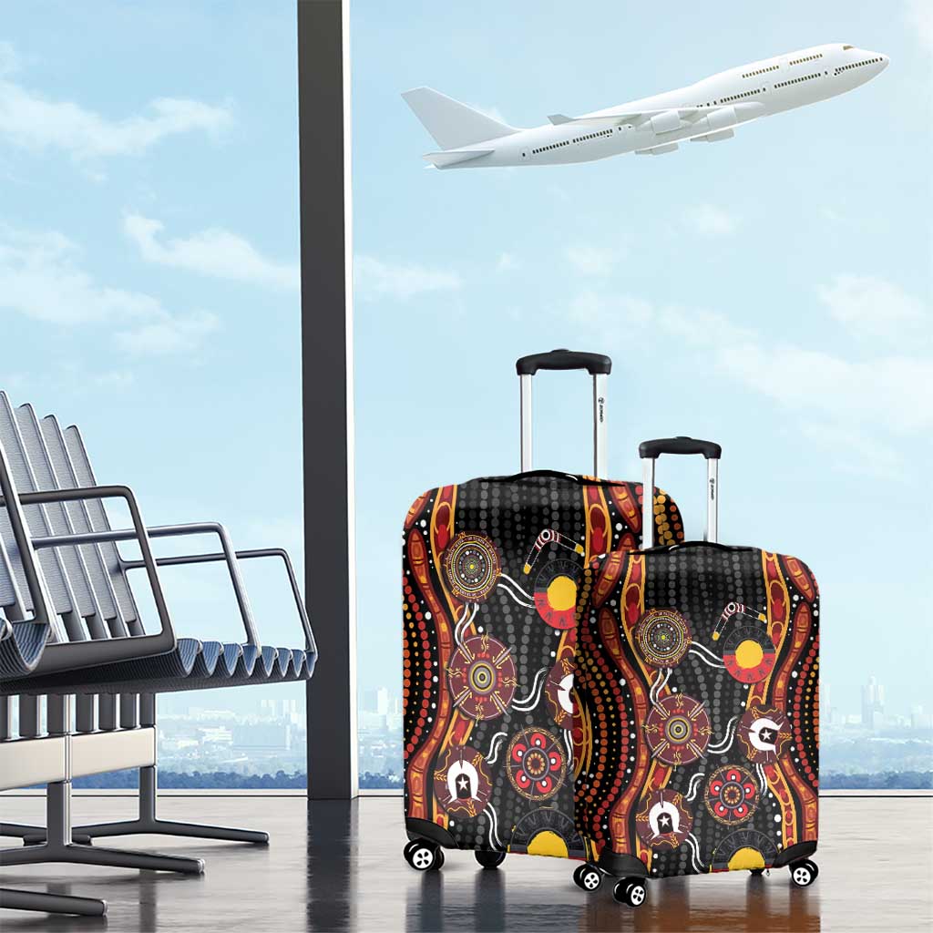 NAIDOC Week 2026 Luggage Cover Together We Rise Together We Stay Deadly