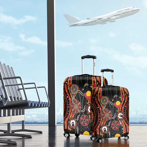NAIDOC Week 2026 Luggage Cover Together We Rise Together We Stay Deadly