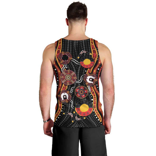 NAIDOC Week 2026 Men Tank Top Together We Rise Together We Stay Deadly