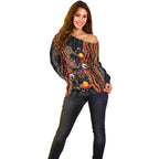 NAIDOC Week 2026 Off Shoulder Sweater Together We Rise Together We Stay Deadly